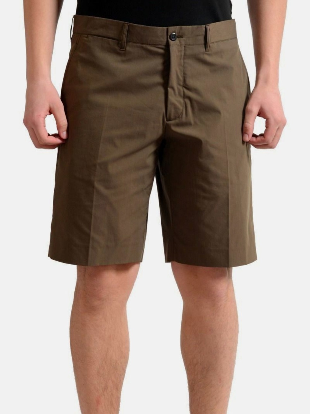 Prada Brown Tailored Shorts